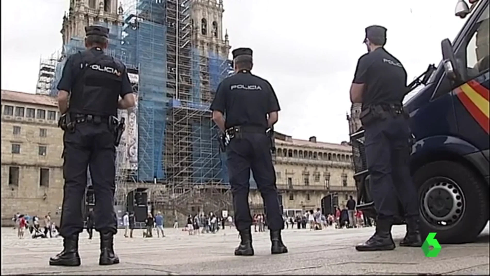  Santiago de Compostela garantiza la seguridad en las fiestas del apóstol