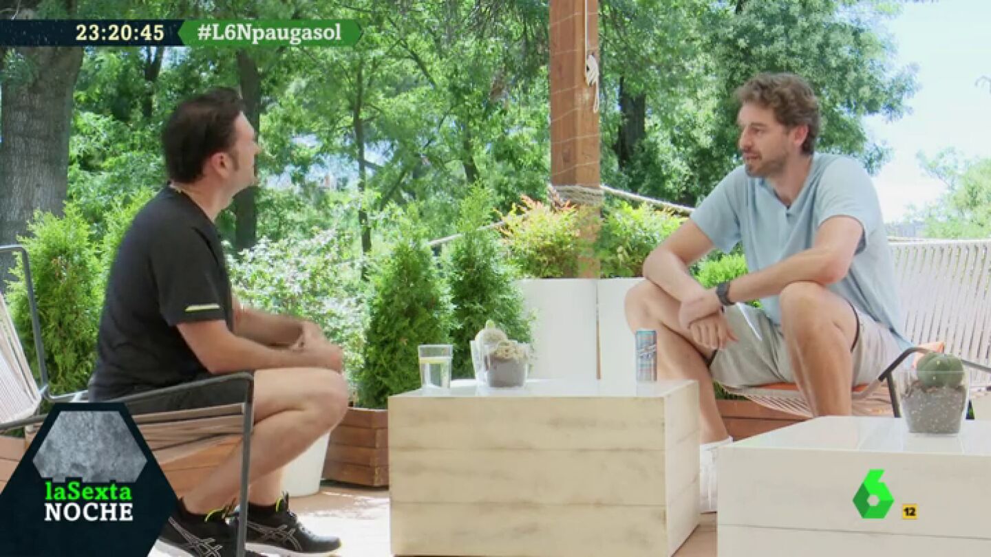 Pau Gasol e I&ntilde;aki L&oacute;pez