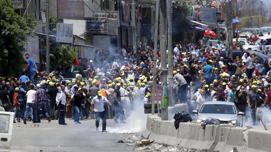 Enfrentamientos en Jerusalén Enfrentamientos en Jerusalén