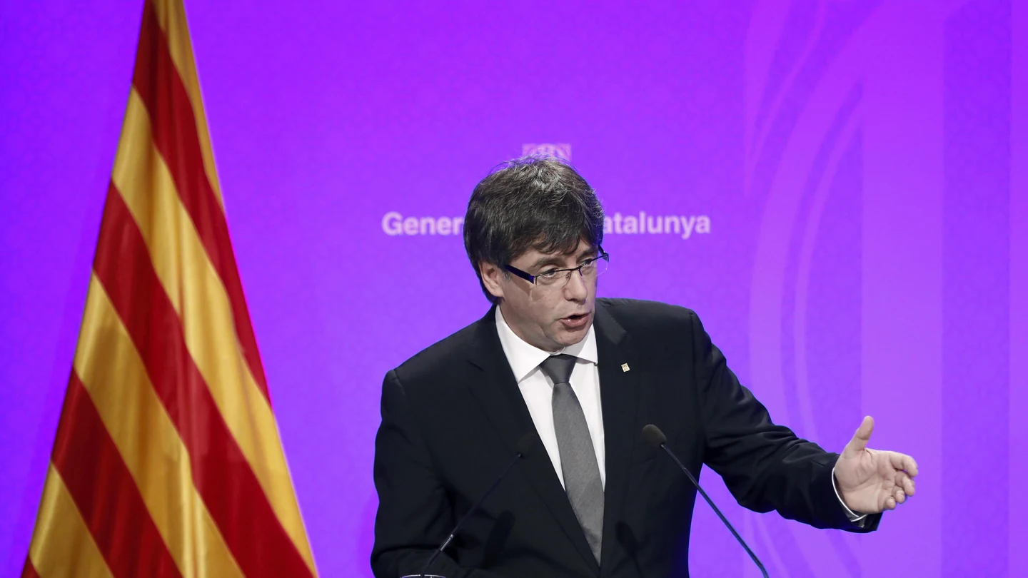 Carles Puigdemont en una imagen de archivo Carles Puigdemont en una imagen de archivo