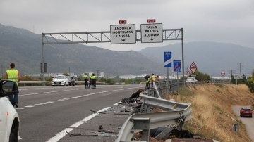 Un hombre y un menor de 14 años mueren en un accidente en Alcover (Tarragona)