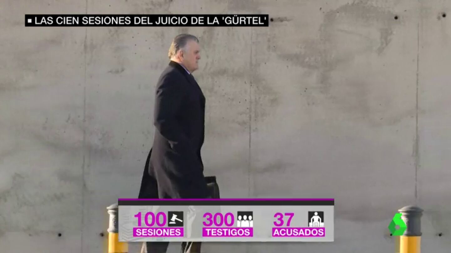 Luis B&aacute;rcenas antes de declarar en el juico de G&uuml;rtel