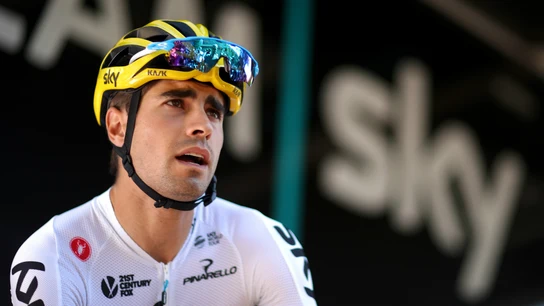 Mikel Landa, con el Sky Mikel Landa, con el Sky