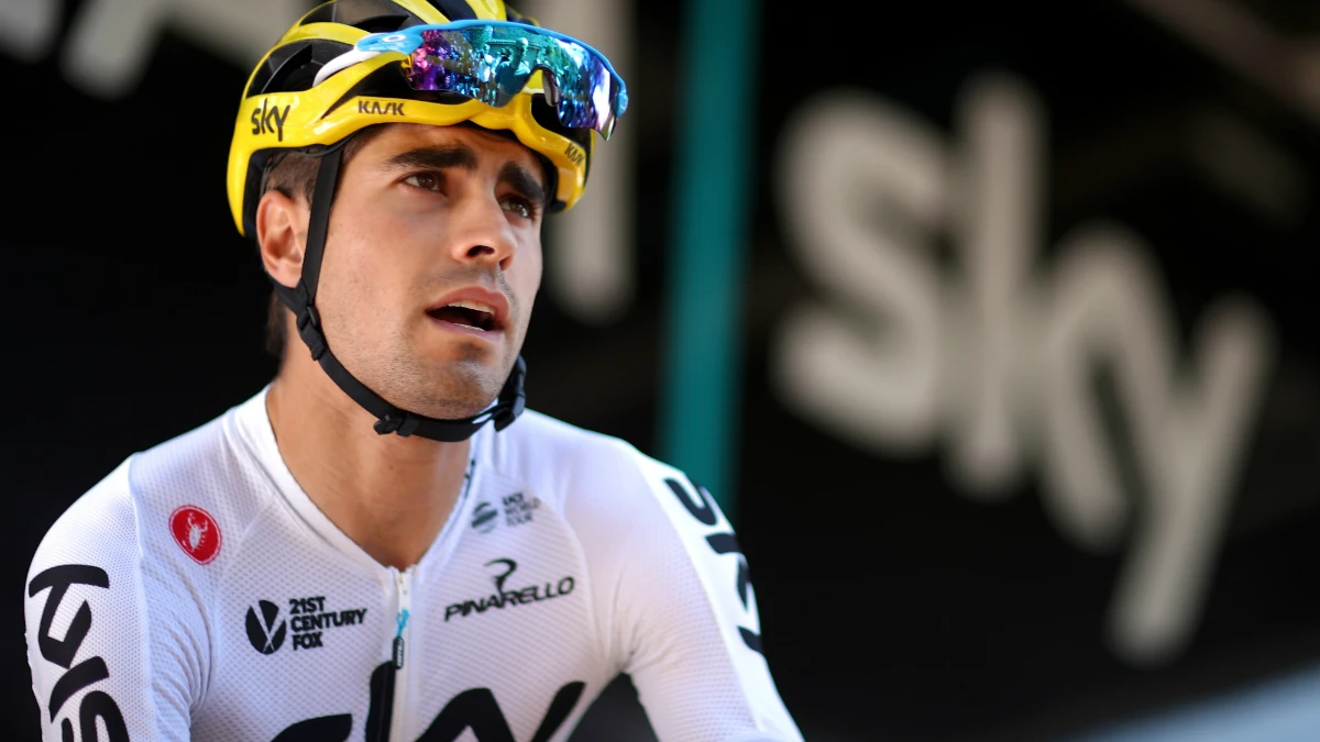 Mikel Landa, con el Sky