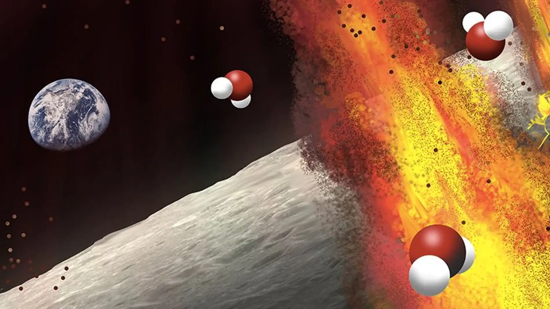 Nuevas evidencias sobre la presencia de agua en la Luna