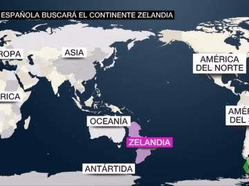 Zelandia sería el octavo continente del planeta Zelandia sería el octavo continente del planeta