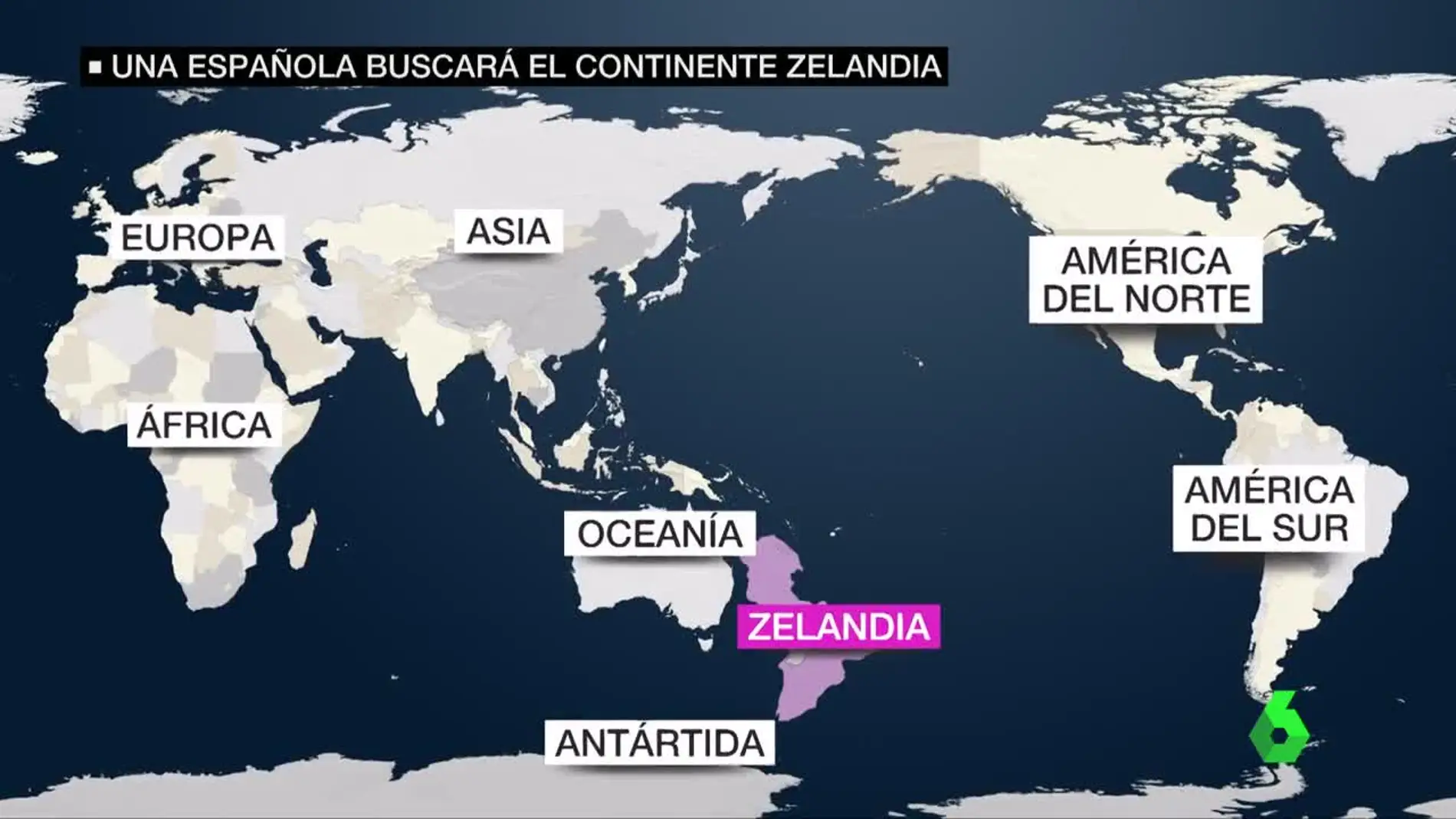 Zelandia sería el octavo continente del planeta