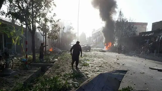 Atentado en el oeste de Kabul, en Afganistán Atentado en el oeste de Kabul, en Afganistán