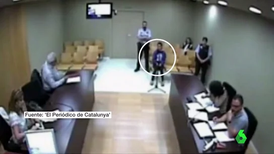 La agente de la Guardia Urbana declarando en el juicio La agente de la Guardia Urbana declarando en el juicio