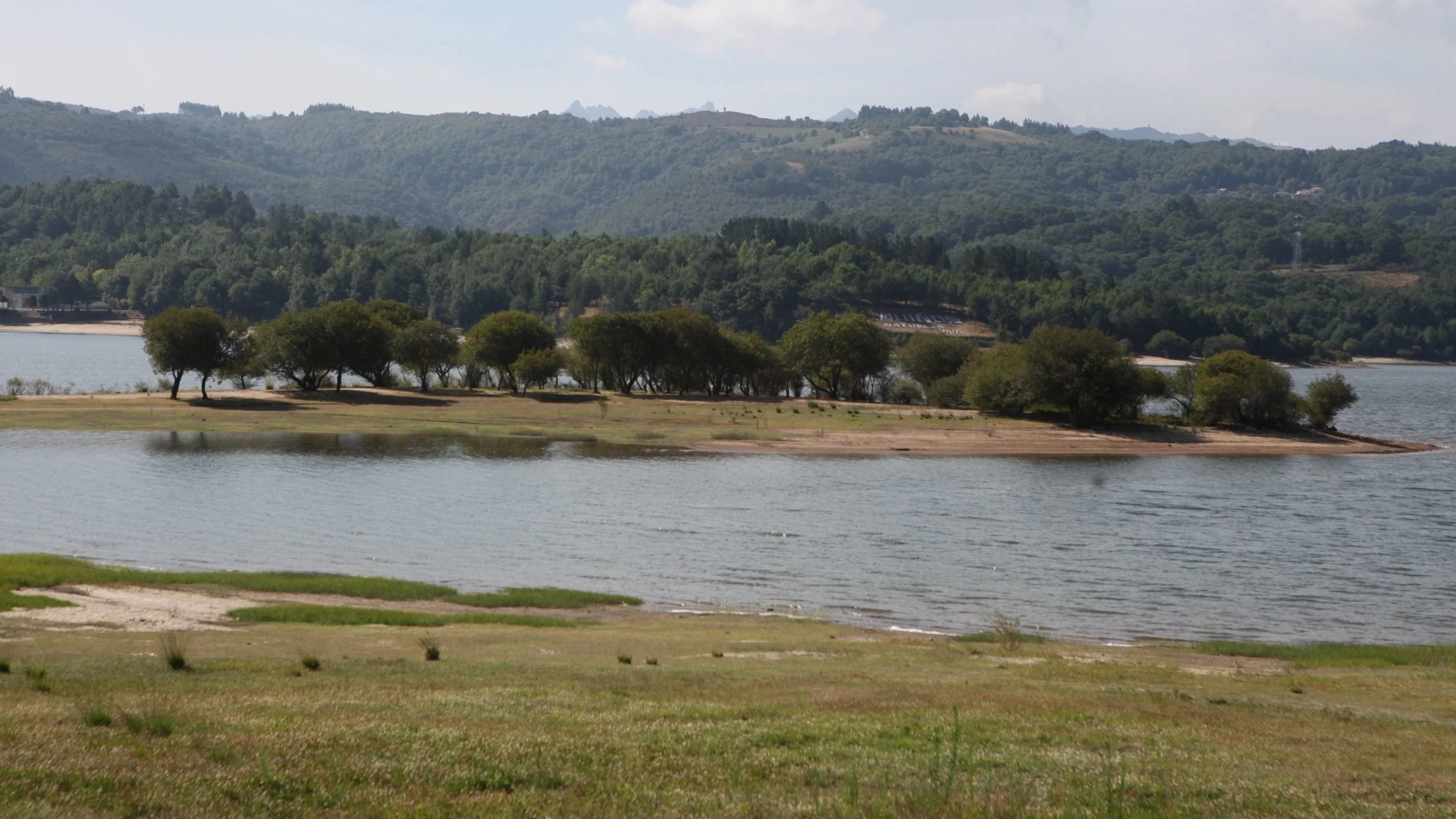 Embalse de As Conchas, en Bande