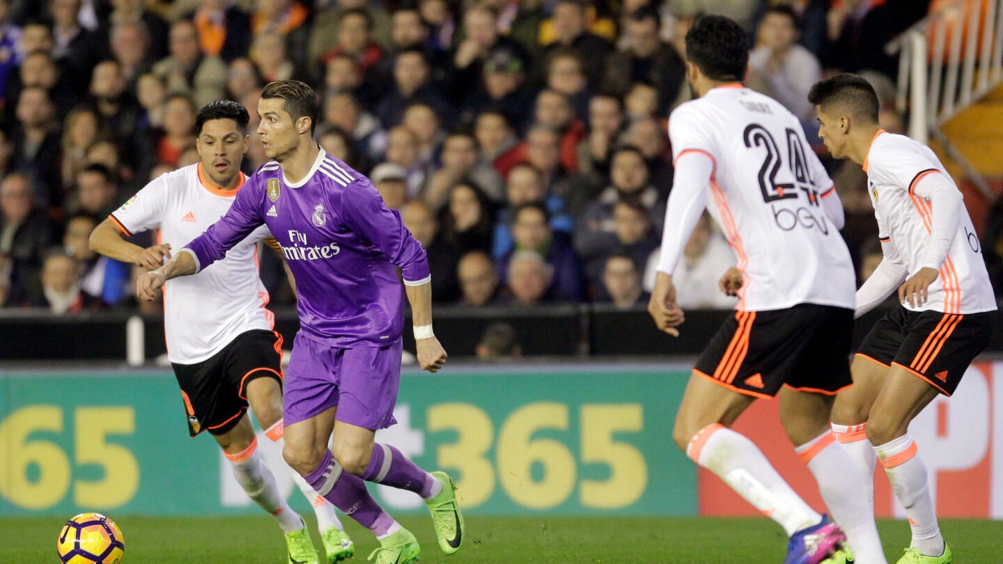 Imagen del Valencia - Real Madrid de la temporada pasada