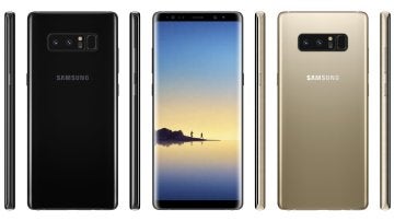 Imágenes filtradas del Note 8