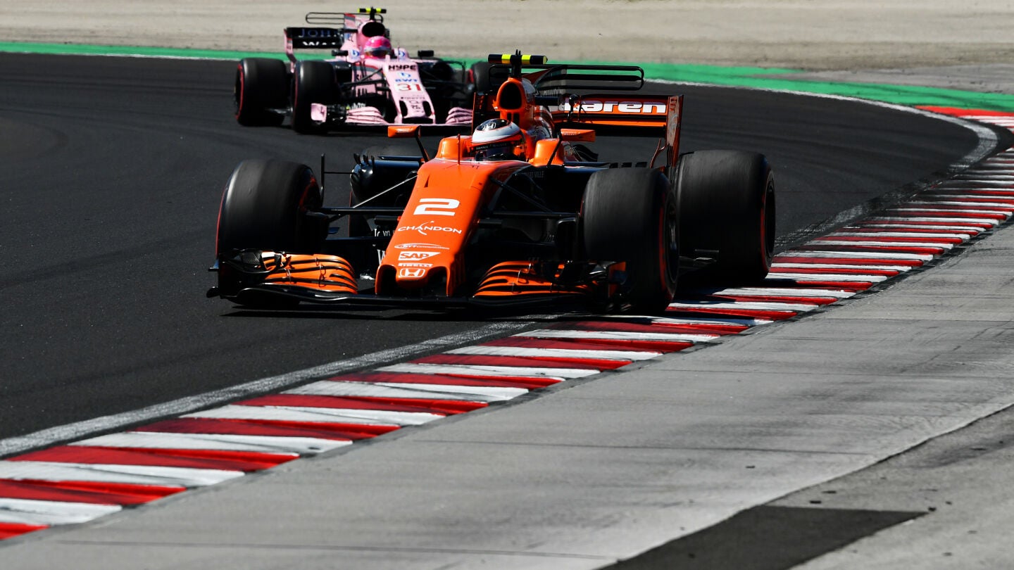 Vandoorne, durante el GP de Hungr&iacute;a