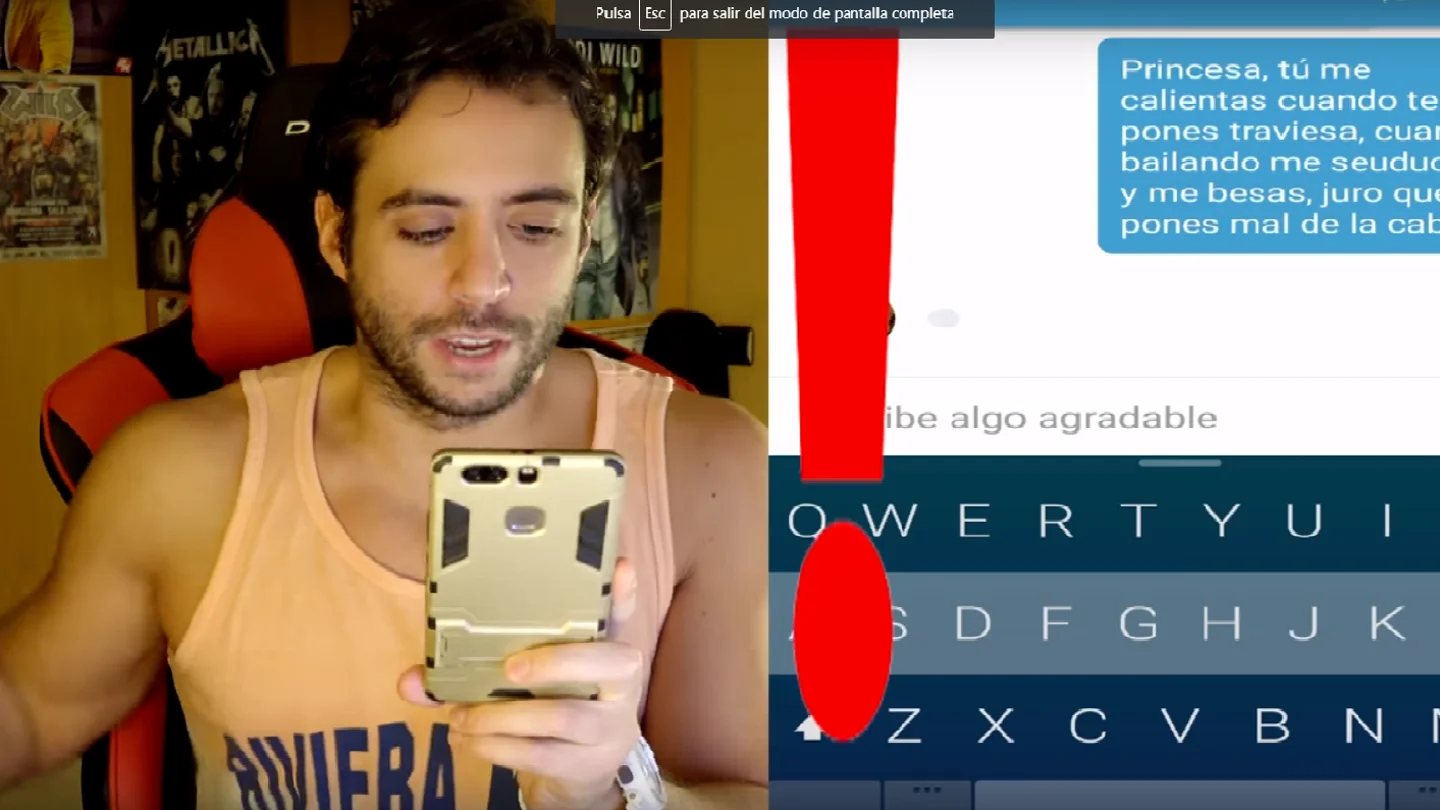 Jordi Wild , el yotuber que se ríe de las chicas ligando con ellas con frases de reguetón a través de Lovoo. Jordi Wild , el yotuber que se ríe de las chicas ligando con ellas con frases de reguetón a través de Lovoo.