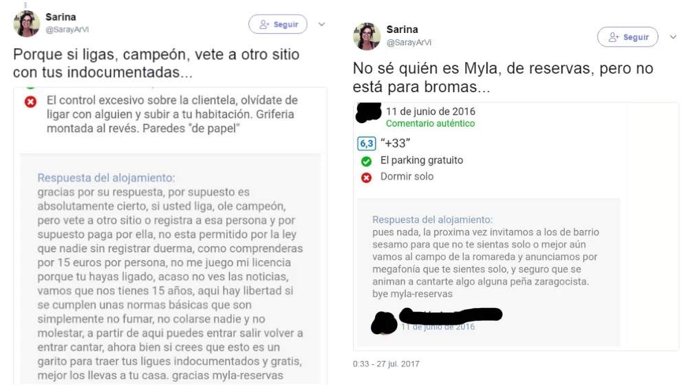 Respuestas de 'La Ferroviaria' en internet