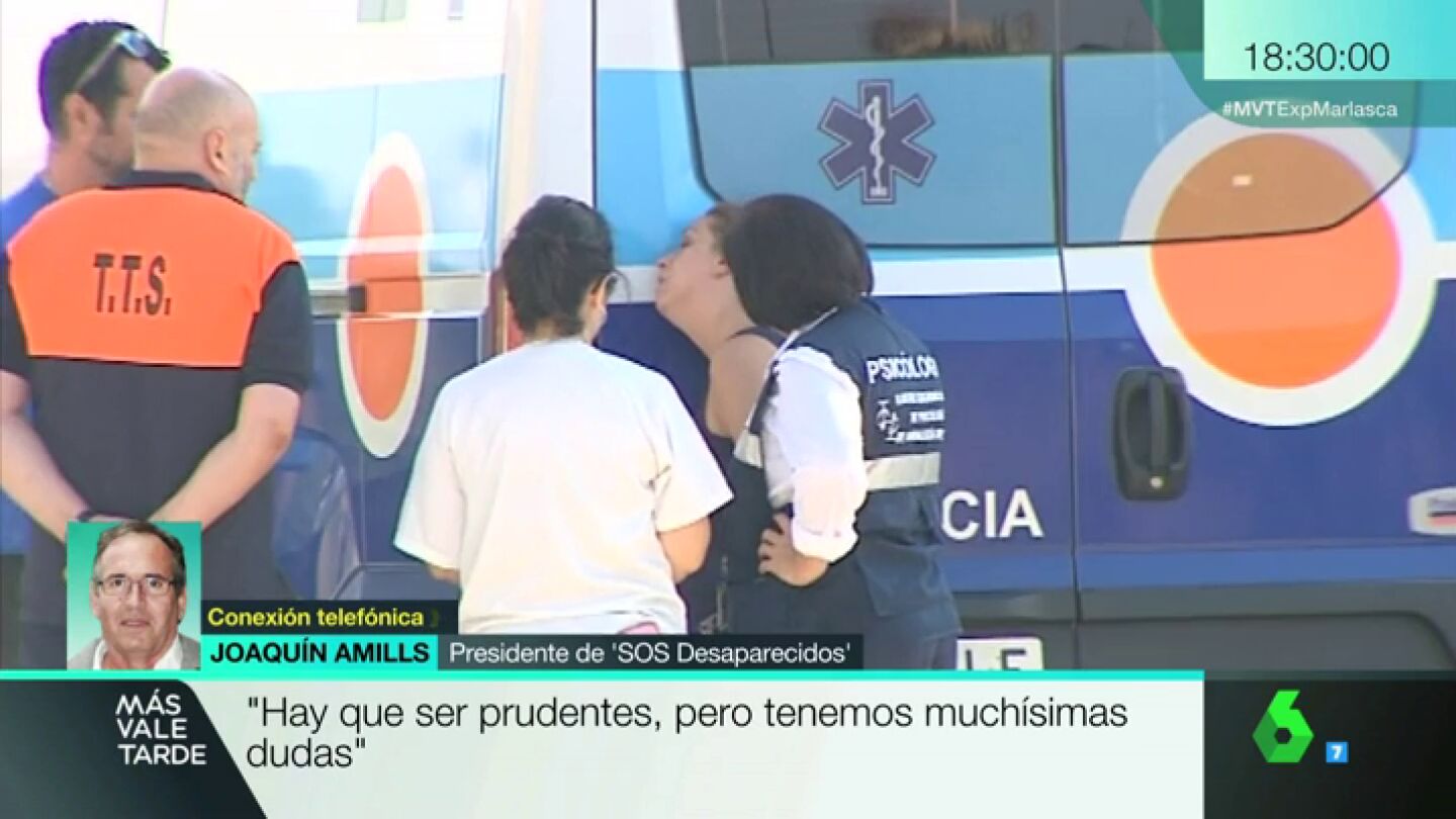 El presidente de 'SOS Desaparecidos' Joaqu&iacute;n Amills