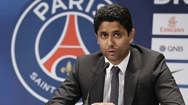 El presidente del PSG, Nasser Al Khelaifi 