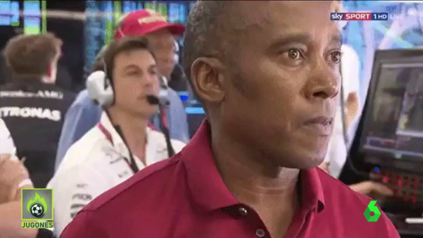 La reacci&oacute;n del padre de Hamilton cuando Mercedes oblig&oacute; a su hijo a dejarse adelantar