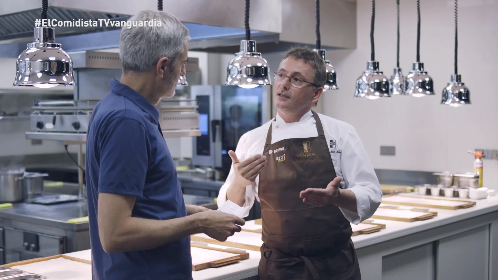 Andoni Luis Aduriz y Mikel López Iturriaga