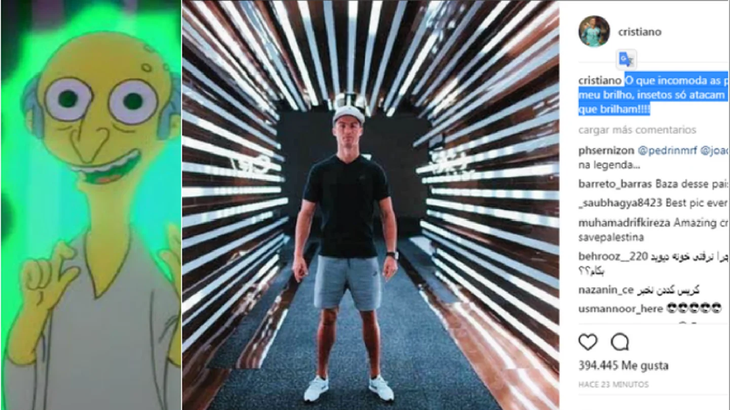 Las redes se mofan de Cristiano Ronaldo Las redes se mofan de Cristiano Ronaldo