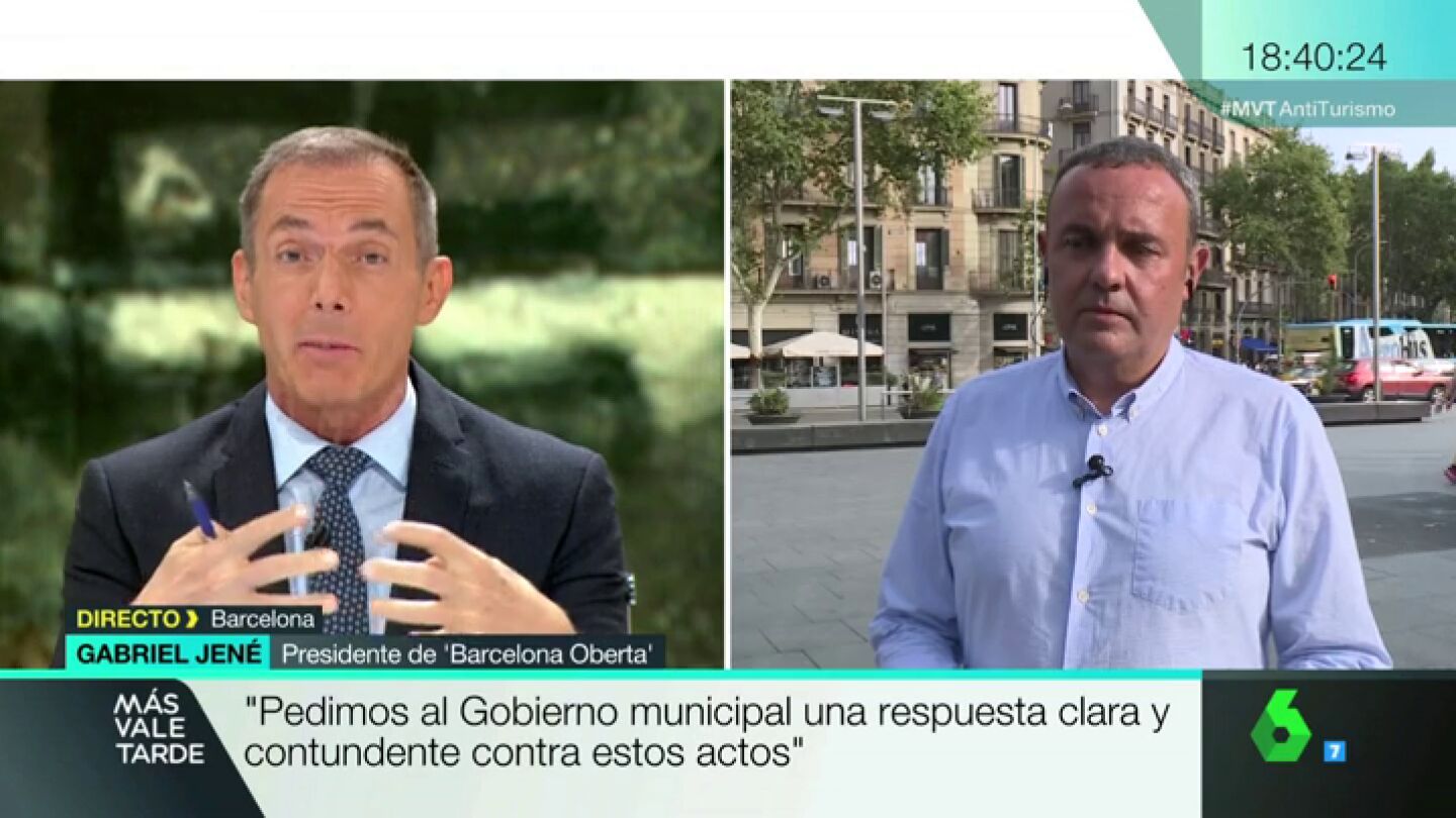 Gabriel Gen&eacute;, presidente de 'Barcelona Oberta': "Hemos de cohabitar con el turismo y crear elementos para que la convivencia sea adecuada"