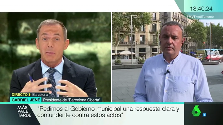Gabriel Gené, presidente de 'Barcelona Oberta': "Hemos de cohabitar con el turismo y crear elementos para que la convivencia sea adecuada" Gabriel Gené, presidente de 'Barcelona Oberta': "Hemos de cohabitar con el turismo y crear elementos para que la convivencia sea adecuada"