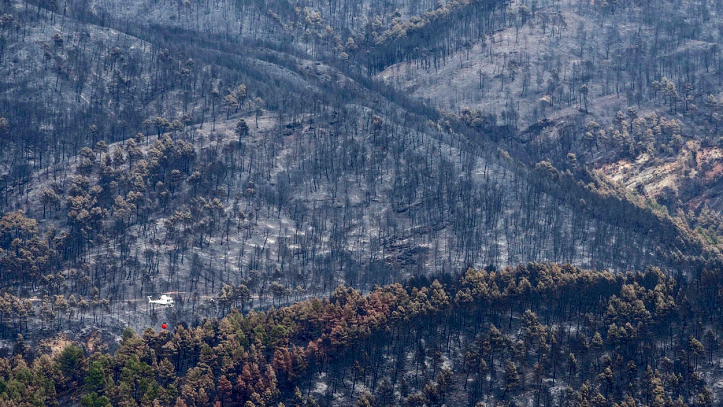 Incendio en Yeste
