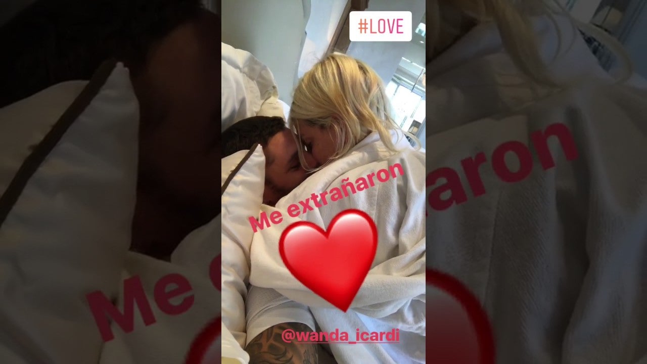 Icardi la lía subiendo un vídeo erótico en la cama con Wanda Nara, ex de  Maxi López