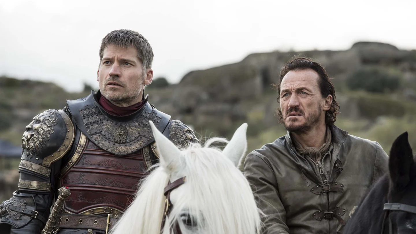 Jaime Lannister y Bronn reunidos en 'Juego de Tronos' Jaime Lannister y Bronn reunidos en 'Juego de Tronos'