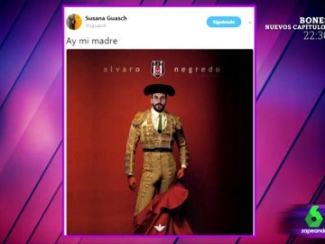 Álvaro Negredo revoluciona las redes (y Zapeando) con su "negredón": "¡Le han puesto su cabeza al cuerpo de Nacho Vidal!" Álvaro Negredo revoluciona las redes (y Zapeando) con su "negredón": "¡Le han puesto su cabeza al cuerpo de Nacho Vidal!"