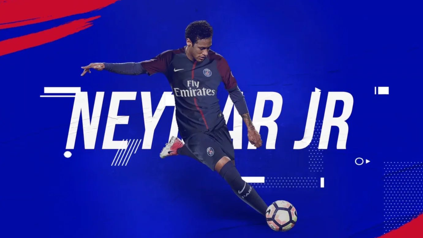 Neymar, con los colores del PSG