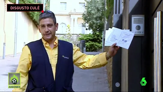 La surrealista historia del cartero que llevo el burofax del Barcelona a Neymar: "Está desayunando con sus amigos" La surrealista historia del cartero que llevo el burofax del Barcelona a Neymar: "Está desayunando con sus amigos"
