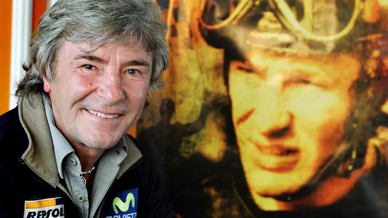 El expiloto de motociclismo Ángel Nieto