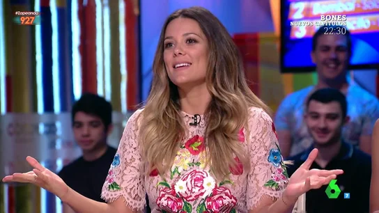 Lorena Gómez en Zapeando Lorena Gómez en Zapeando