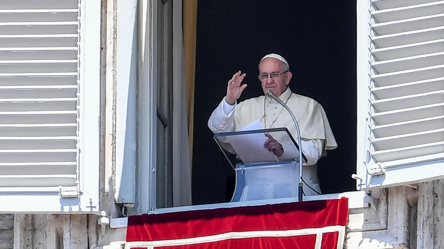 Imagen de archivo del papa Francisco Imagen de archivo del papa Francisco