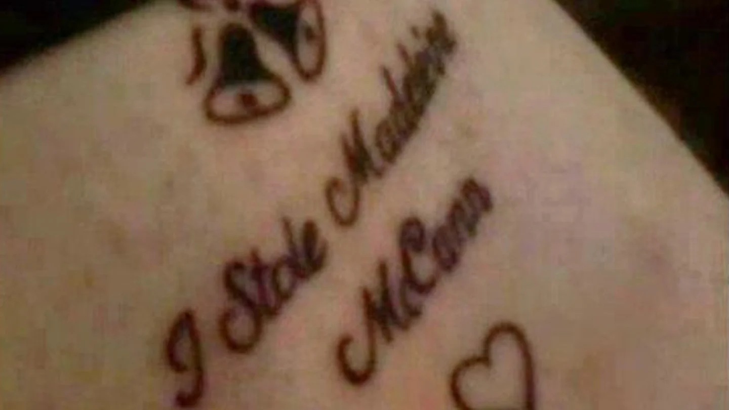 Imagen del tatuaje sobre Madeleine Imagen del tatuaje sobre Madeleine