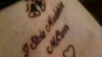 Imagen del tatuaje sobre Madeleine