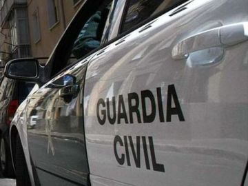 Imagen de archivo de un coche de la Guardia Civil Imagen de archivo de un coche de la Guardia Civil