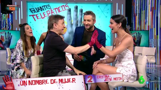 Jose Mota y Cristina Pedroche en el Juego de la SemAnna Jose Mota y Cristina Pedroche en el Juego de la SemAnna