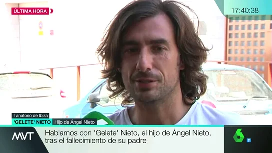 'Gelete' Nieto, el hijo de Ángel Nieto 'Gelete' Nieto, el hijo de Ángel Nieto