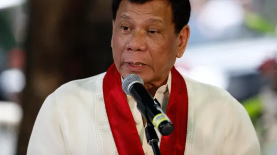 Duterte, presidente de Filipinas Duterte, presidente de Filipinas.