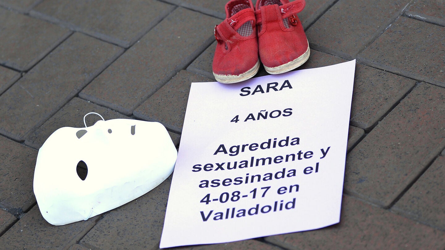 Concentraci&oacute;n celebrada en Valladolid por la ni&ntilde;a Sara de 4 a&ntilde;os
