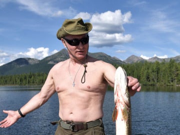 Vladimir Putin de vacaiones en Siberia Vladimir Putin de vacaiones en Siberia
