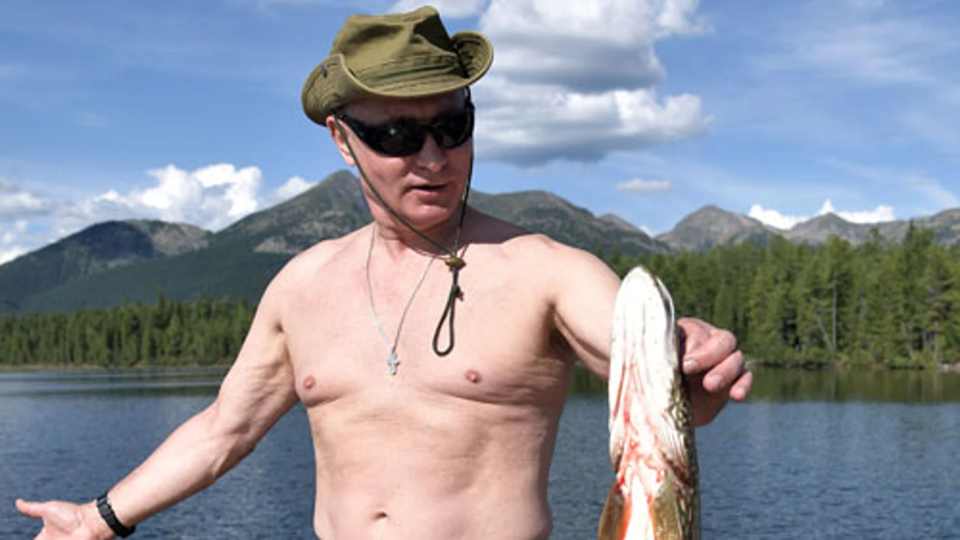 Vladimir Putin de vacaiones en Siberia