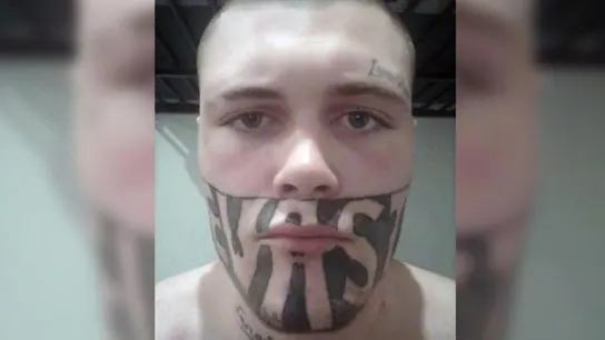El tatuaje que cubre más de la mitad de su cara El tatuaje que cubre más de la mitad de su cara
