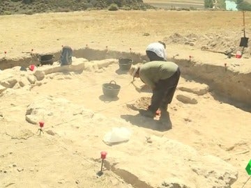 Yacimiento romano en Driebes, Guadalajara Yacimiento romano en Driebes, Guadalajara