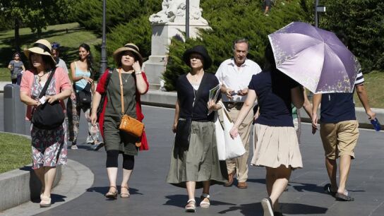 Altas temperaturas en Espa&ntilde;a