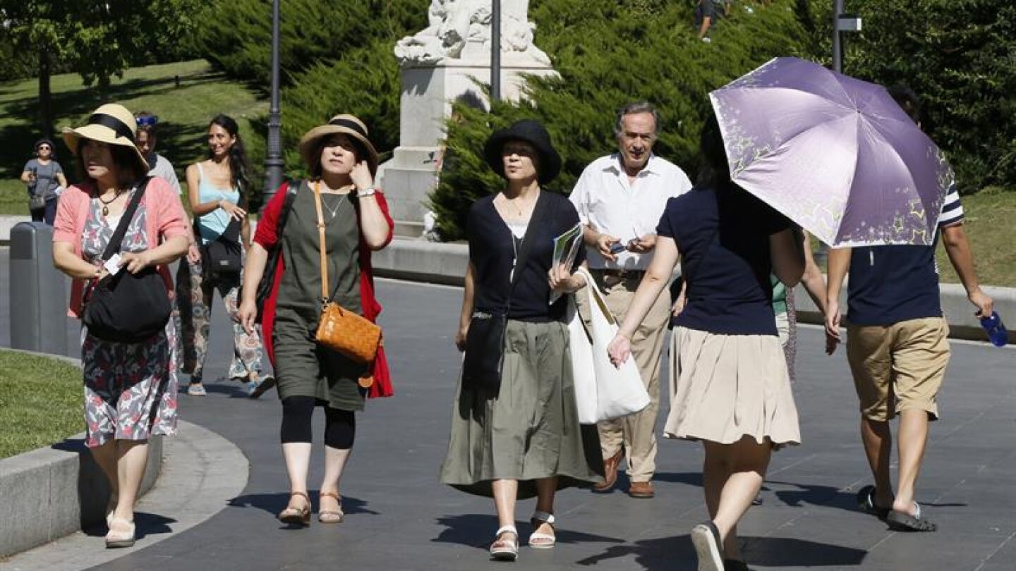 Altas temperaturas en Espa&ntilde;a