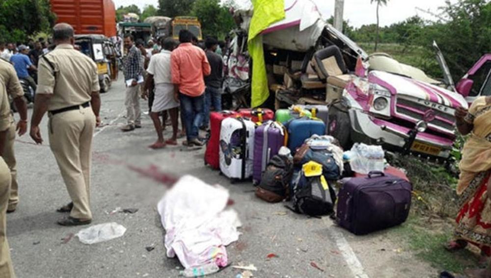 Cuatro muertos y siete heridos en un accidente de tráfico en India