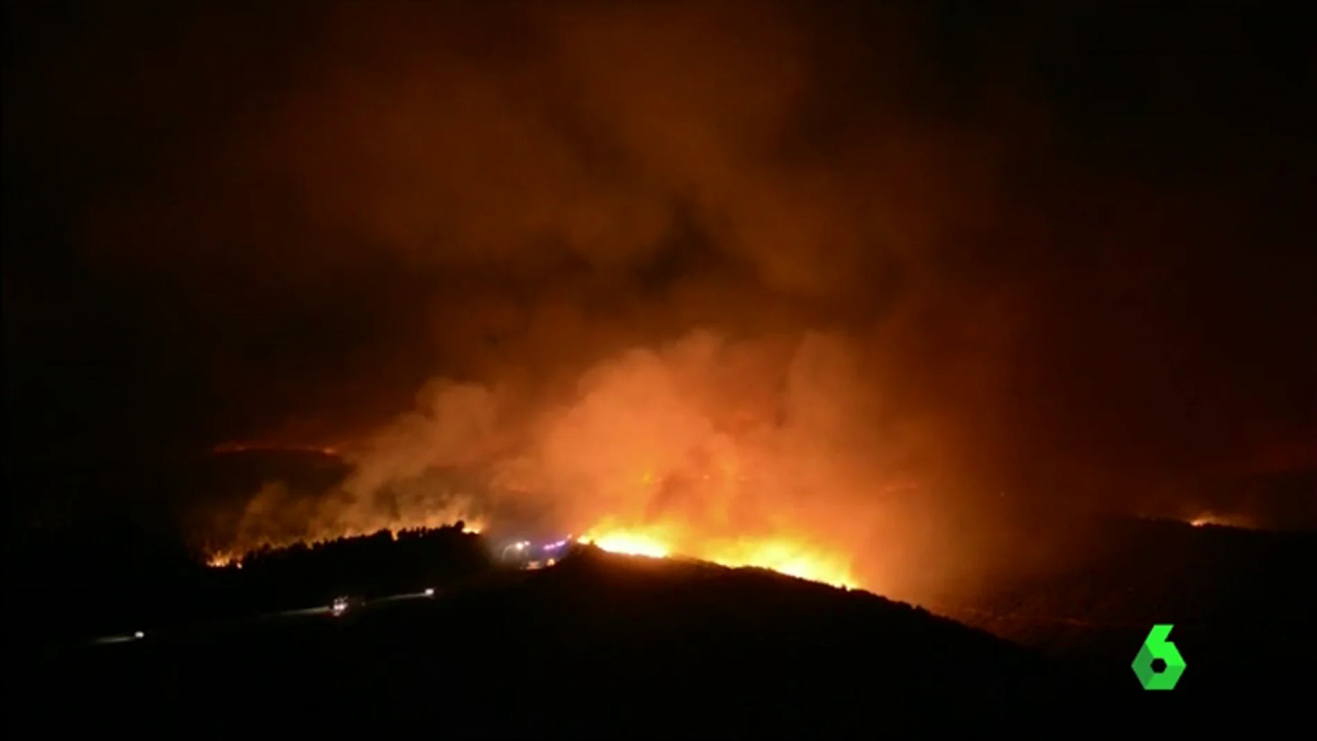 La Xunta de Galicia confirma la sospecha de que el incendio de Verín fue provocado